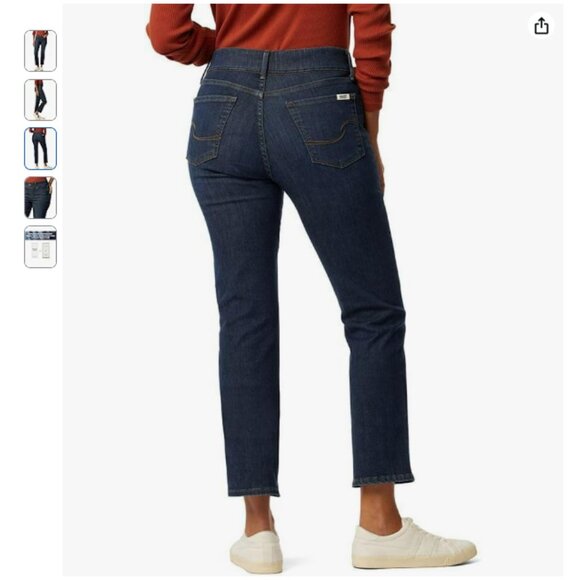 Levi Strauss Signature Gold Women's Jeans - Shaping Ankle Straight Leg - 8 Short - Picture 3 of 4